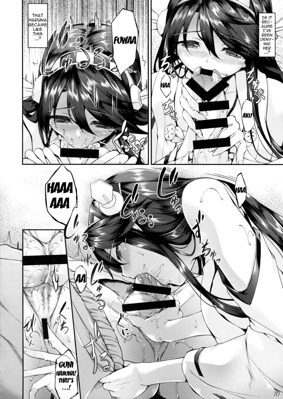 Hentai Manga Comic-Haruna Break Down-Read-9